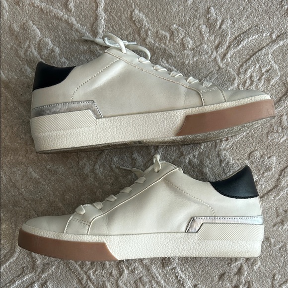 Dolce Vita White and Black Sneakers - Picture 8 of 10